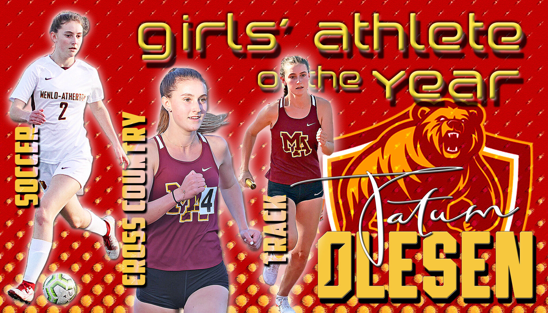 2023 girls' athlete of the year: Tatum Olesen